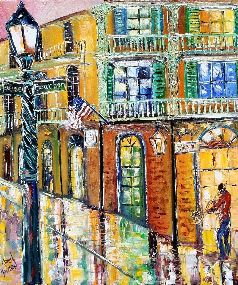 New Orleans Magic cityscapes Oil Paintings